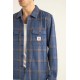 Chemise RHYTHM Check LS Blue