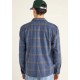 Chemise RHYTHM Check LS Blue