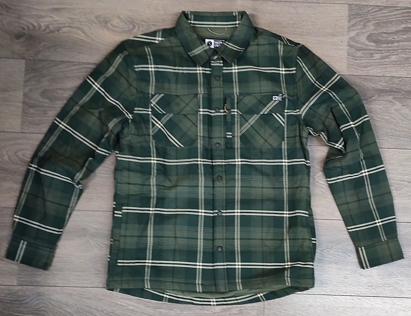 Topman - Chemise texturée à manches courtes - Sauge