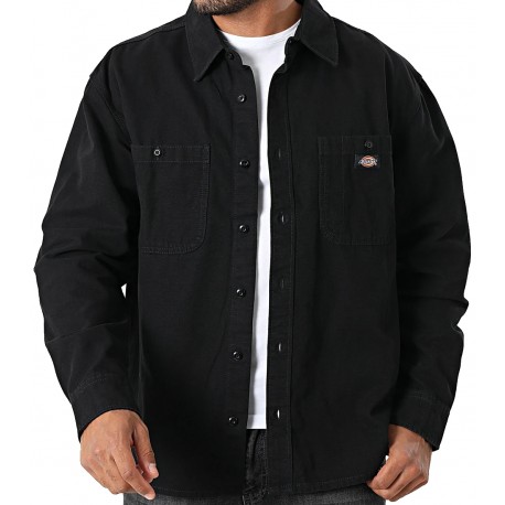 Chemise Dickies Canvas Noir Breizh Rider