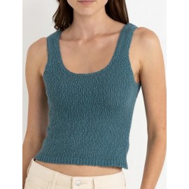 Débardeur Femme RHYTHM Adele Scoop Neck Knit Top Tea