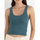 Débardeur Femme RHYTHM Adele Scoop Neck Knit Top Tea