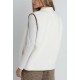 Veste Polaire Sans Manche Femme RHYTHM Aria Sherpa Vintage White