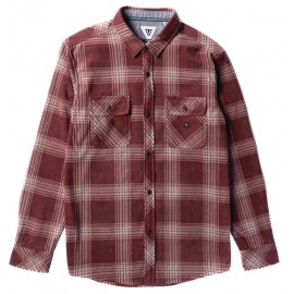 Chemise Polaire Homme VISSLA Eco Zy Polar Flannel Fired Brick