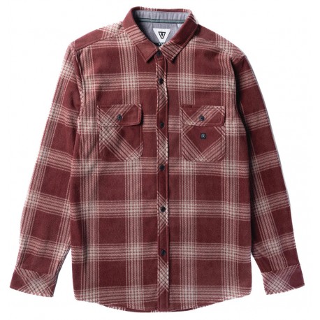 Chemise Polaire Homme VISSLA Eco Zy Polar Flannel Fired Brick