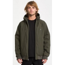 Men’s Volcom Hernan 10K Rinsed Black Jacket