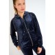 Veste De Jogging en Velours Banana Moon Helen Seashine Minuit