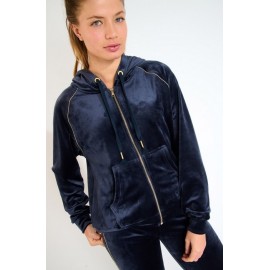 Veste De Jogging en Velours Banana Moon Helen Seashine Minuit