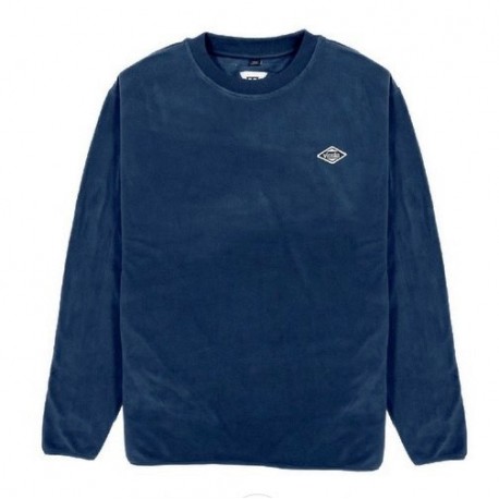 Men's Vissla Swell Stretch Crew Fleece Sweater - Dark Navy
