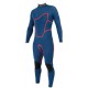 Wetsuit Sooruz Men Fighter Organic Os Chest Zip 5/4/3mm Navy
