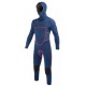 Sooruz Fighter Hood Organic OS Chest Zip 5/4/3mm Black