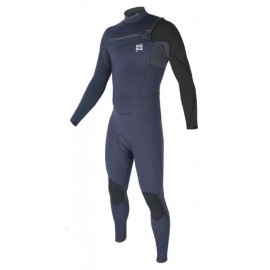 Combinaison Sooruz Homme Fighter Organic Os Chest Zip 5/4/3mm Navy