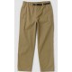 VISSLA Basty Organic Men's Pants in Dark Sand