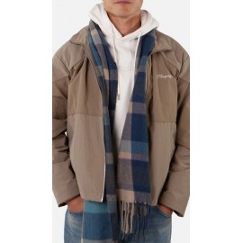 BARTS Men's Flannel Scarf, Ketill Blue