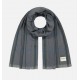 BARTS Men's Haifoss Dark Heather Flannel Scarf