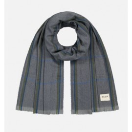 BARTS Men's Haifoss Dark Heather Flannel Scarf