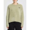 VOLCOM Bubble Tease Women's Sweater in Green Tea