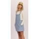 SISSTREVOLUTION Ocean Haze Breaker Blue Dress