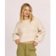 SISSTREVOLUTION Costa Del Sol Butermilk Women's Sweater