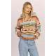 SISSTREVOLUTION Ocean Callin Sea Salt Fleece Sweatshirt