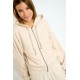 BANANA MOON Women's Ivy Monroe Beige Hoodie