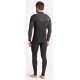 Combinaison Homme C-Skins NuWave Session Chest Zip 5/4mm Black Meteor X Rust