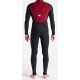 C-Skins NuWave Session Chest Zip Hooded 5/4mm Mens Wetsuit Black