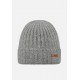 Bonnet Mixte BARTS Haaken Turnup Heather grey