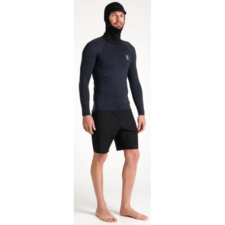 C-Skins HDi Skins Mens Long Sleeve Hooded Polypro Vest