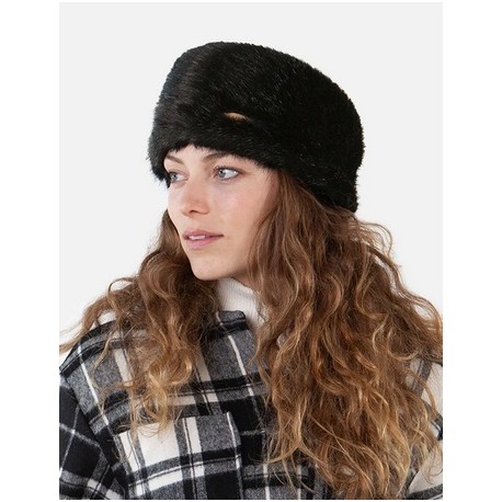 BARTS Faux Fur Headband, Black