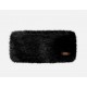 BARTS Faux Fur Headband, Black