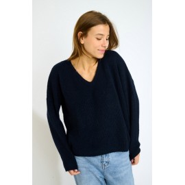 BANANA MOON Women's Shift Durango Navy Sweater