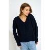 BANANA MOON Women's Shift Durango Navy Sweater