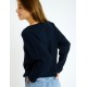 BANANA MOON Women's Shift Durango Navy Sweater