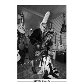 Carte Postale Breizh Insolite Saxophone N 33