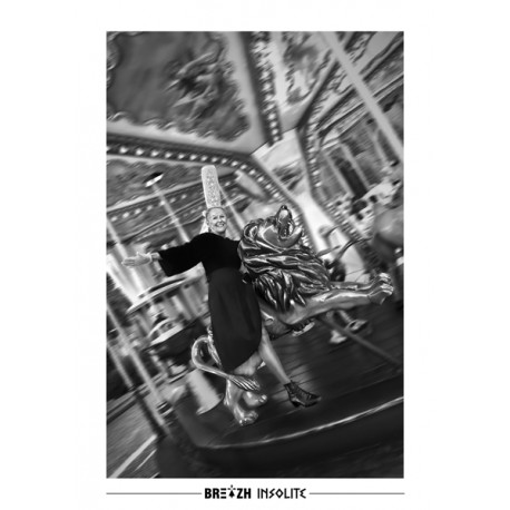 Carte Postale Breizh Insolite Manège N 31