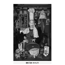 Breizh Insolite Postcard Crêpes N 36