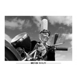 Carte Postale Breizh Insolite Moto N 38