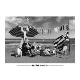 Carte Postale Breizh Insolite Plage N 40
