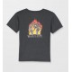 Tee Shirt Junior VOLCOM Burgstone Pocket Black