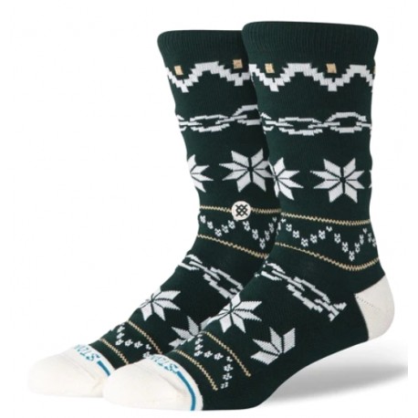 Chaussettes STANCE Full Break The Season Crew Pine