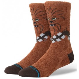 STANCE Star Wars Chewie Crew Brown Socks
