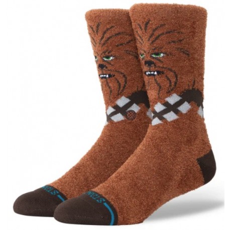 Chaussettes STANCE Star Wars Chewie Crew Brown