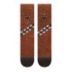 STANCE Star Wars Chewie Crew Brown Socks