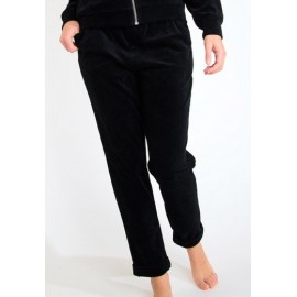 Pantalon Velours Femme Elastiqué BANANA MOON Mason Quandary Noir