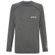 FCS Essential Long Sleeve Rash Vest Heather Grey