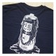 Dreuz Penn Sardin Canette Navy Blue Back T-Shirt