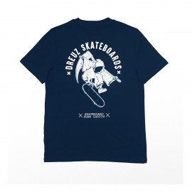 Tee Shirt Dreuz Penn Sardin Hellflip Bleu Canard