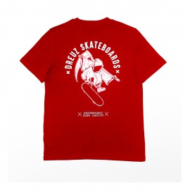 Tee Shirt Dreuz Penn Sardin Hellflip Rouge