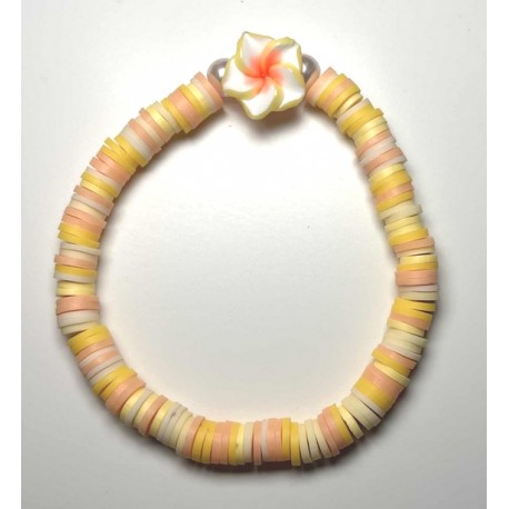 MISS CELTIC Bracelet Creation Sky Orange Frangipani